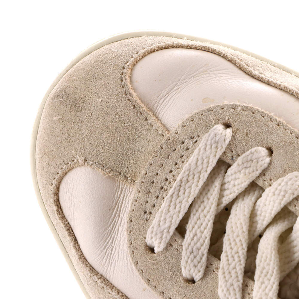 Gucci x Adidas Men's Gazelle Sneakers Leather and Suede with Faux Leather - Picture 5 of 6
